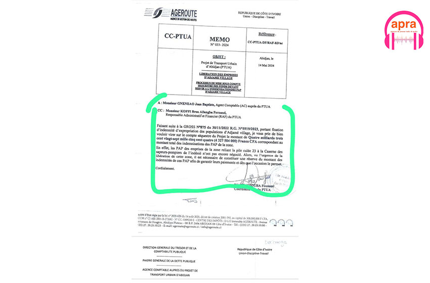 Déguerpissement d’Adjamé village : la chefferie dément avoir reçu plus de 4 milliards