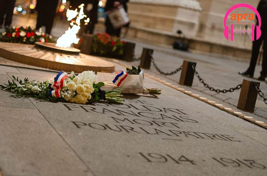 [ARMISTICE 1918] : 11-Novembre. « Serions-nous là sans Hubert Germain ? » : l’hommage d’Emmanuel Macron.