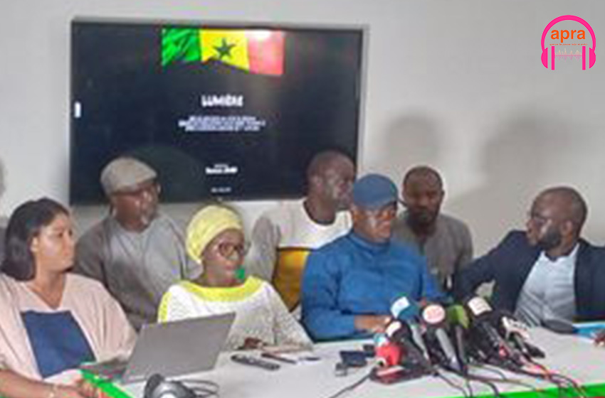 Ousmane Sonko et cie répond le gouvernement et publie "lumière "