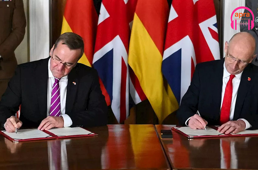 Diplomatie : le Royaume-Uni et l’Allemagne signent un accord de défense ‘’historique’’