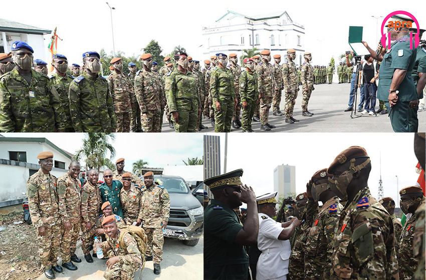 Armées: distinction des 49 soldats et les casques bleus ivoiriens rentrés du Mali