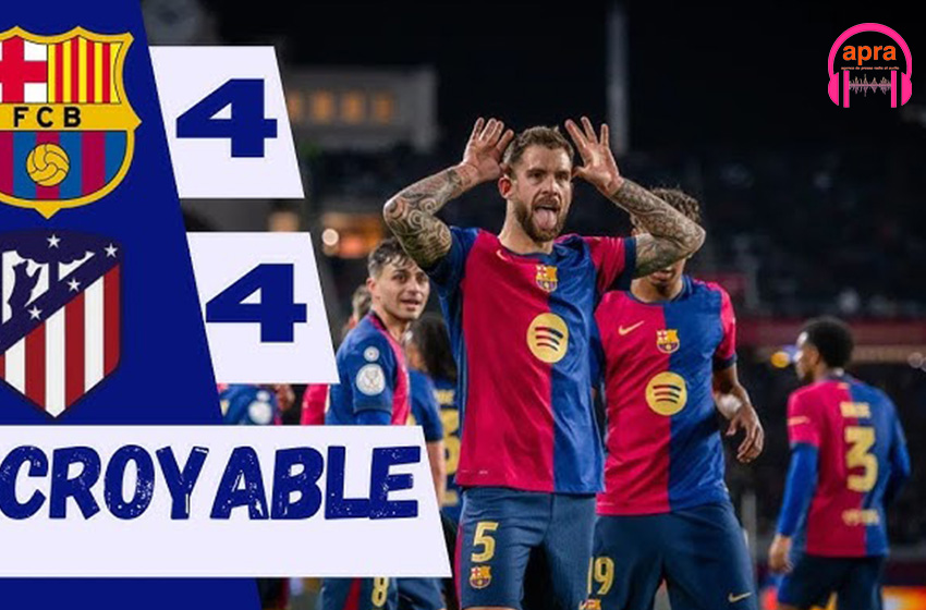Sport, Football/ Barça - Atlético de Madrid, un match de ouf ! (4-4)
