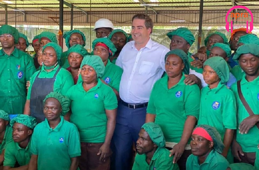 Diplomatie / Première visite du ministre d’etat français, Olivier Becht.