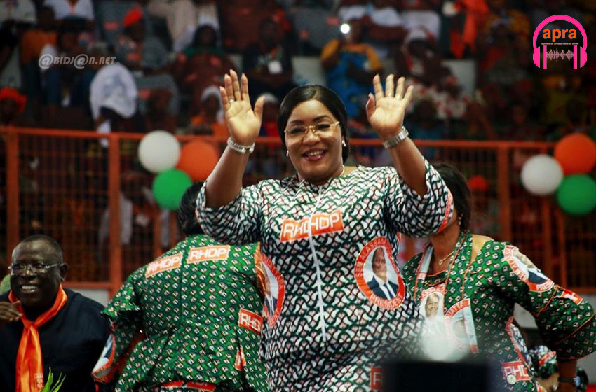 Politique : Nguessan Badou Harlette élue nouvelle présidente des femmes du RHDP