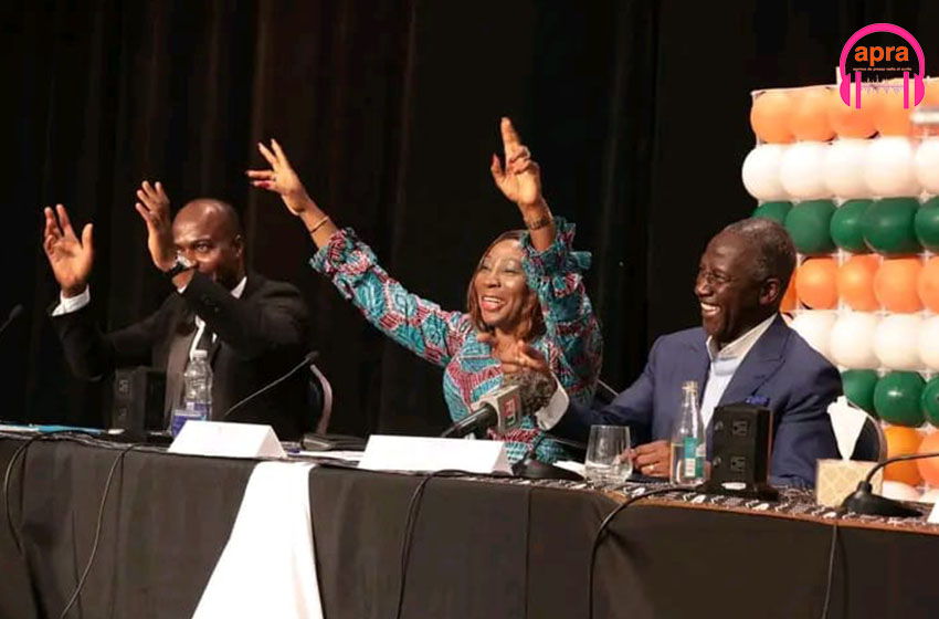 Kandia Camara rencontre les Ivoiriens du Canada et des Etats-Unis