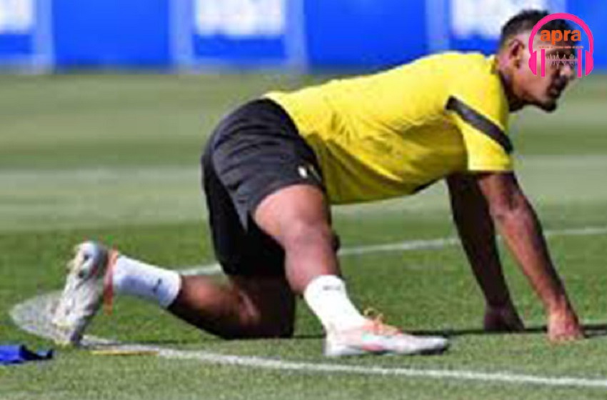 Sébastien Haller de retour sur le terrain