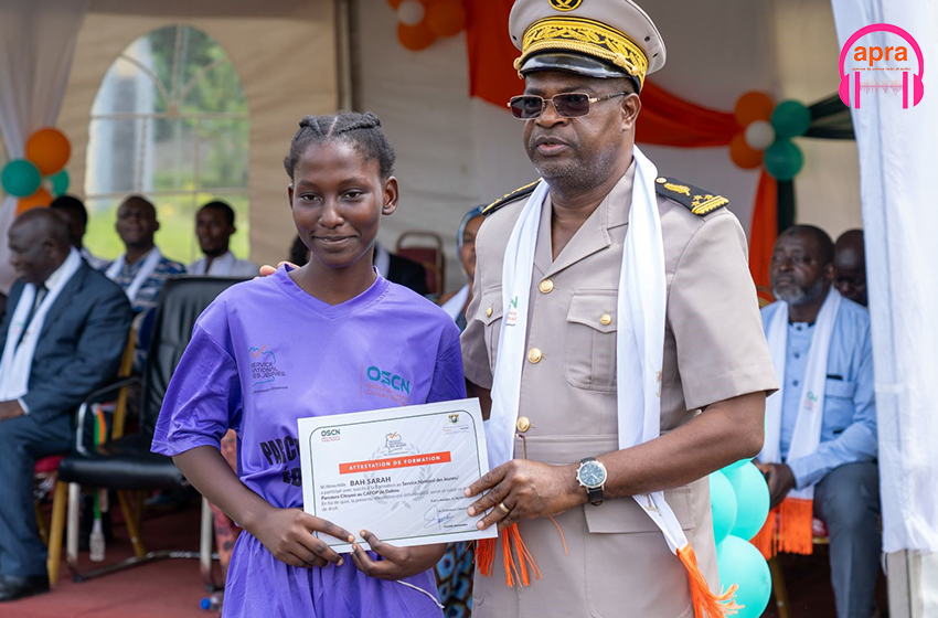 Promotion du service civique : 150 élèves bénéficiaires du "Parcours citoyen" au CAFOP de Dabou exhortés à être des modèles dans leur milieu de vie