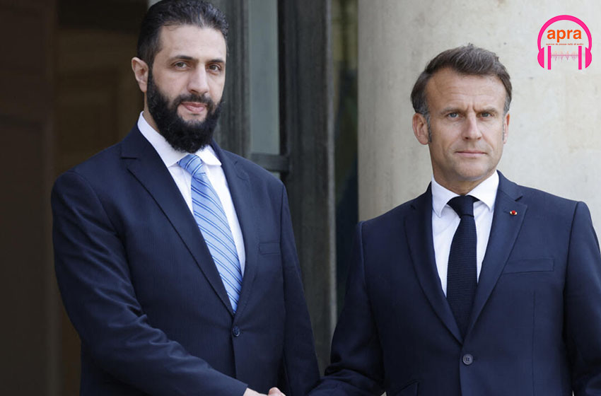 Actualité internationale / Emmanuel Macron accueille le président syrien par intérim, Ahmed Al-Charaa : une vague d’indignation