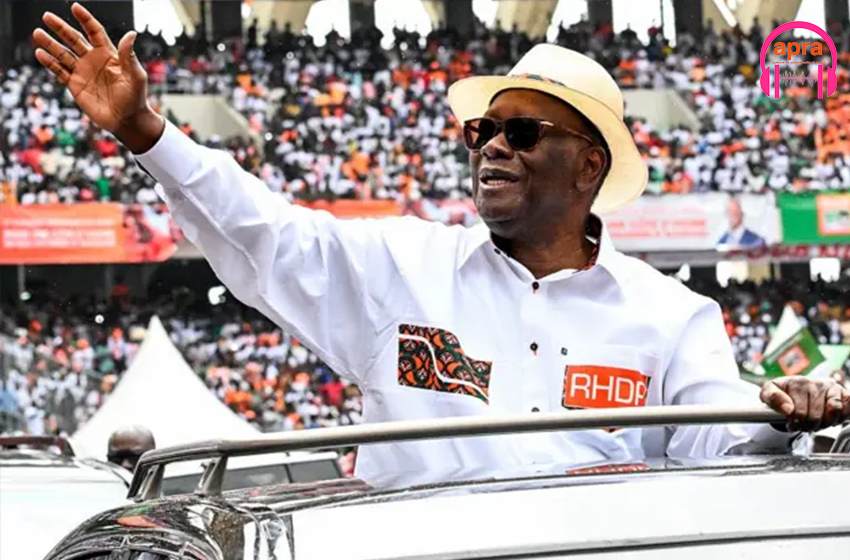 Présidentielle en Côte d’Ivoire : Le RHDP fait une démonstration de force colossale à la Place de la République.