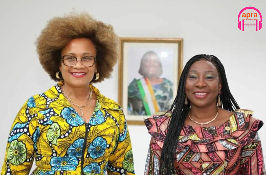 Diplomatie/coopération Côte d’Ivoire-USA: Kandia Camara a échangé avec l’ambassadrice des USA en Côte d’Ivoire