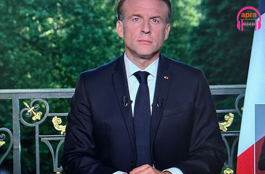 France :  Emmanuel Macron annonce la dissolution de l'Assemblée nationale