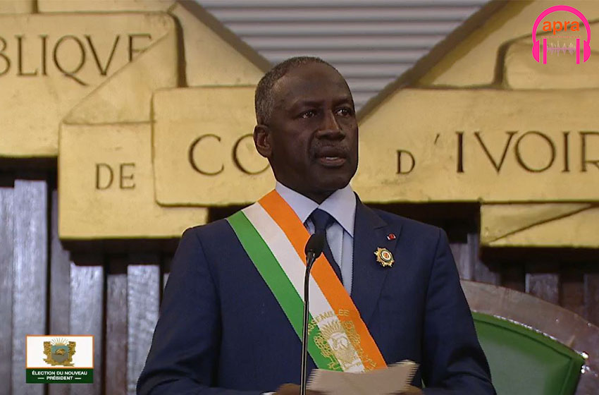 Adama Bictogo élu président du Parlement Ivoirien