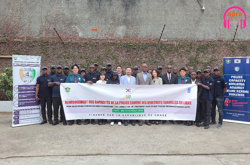 Lutte contre les crimes sexuels en ligne : les capacités de la Police nationale renforcées grâce à une collaboration avec la Police coréenne et le PNUD