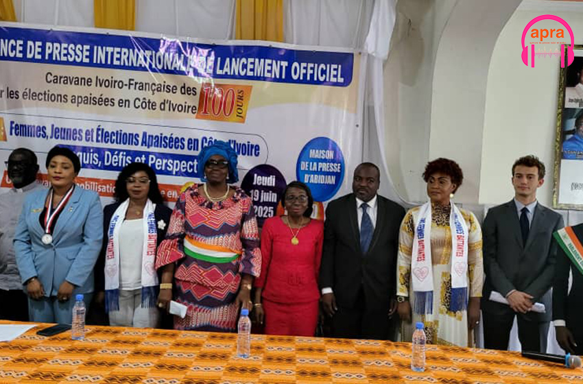 Société/ 100 jours pour la paix : Une caravane citoyenne pour des élections présidentielles Apaisées en Côte d’Ivoire