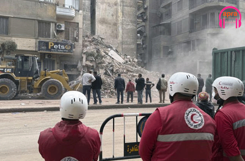Société/ Egypte : au moins 8 morts dans l’effondrement d’un immeuble