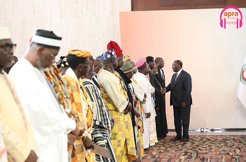 Vœux de nouvel an 2024 : les guides religieux et les chefs traditionnels exhortés au renforcement de la cohésion sociale et de la paix