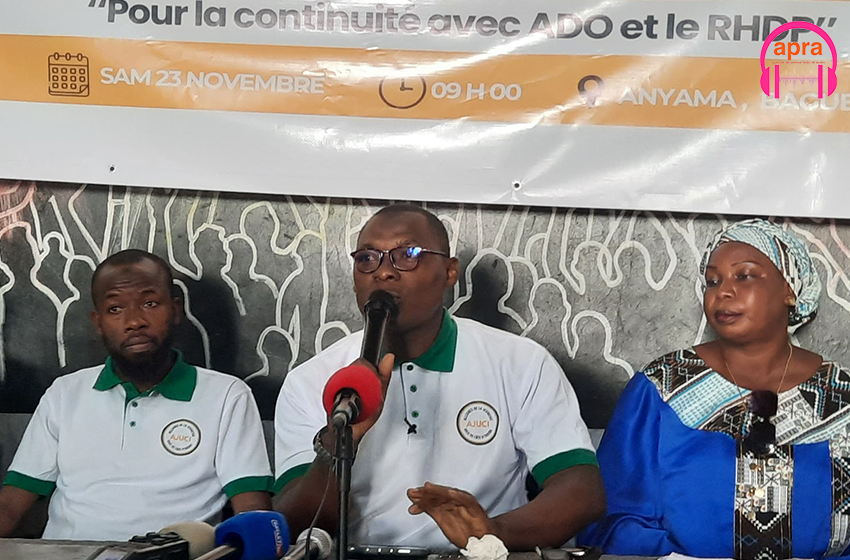 Actualité nationale : l’AJUCI soutient Alassane Ouattara pour la présidentielle 2025