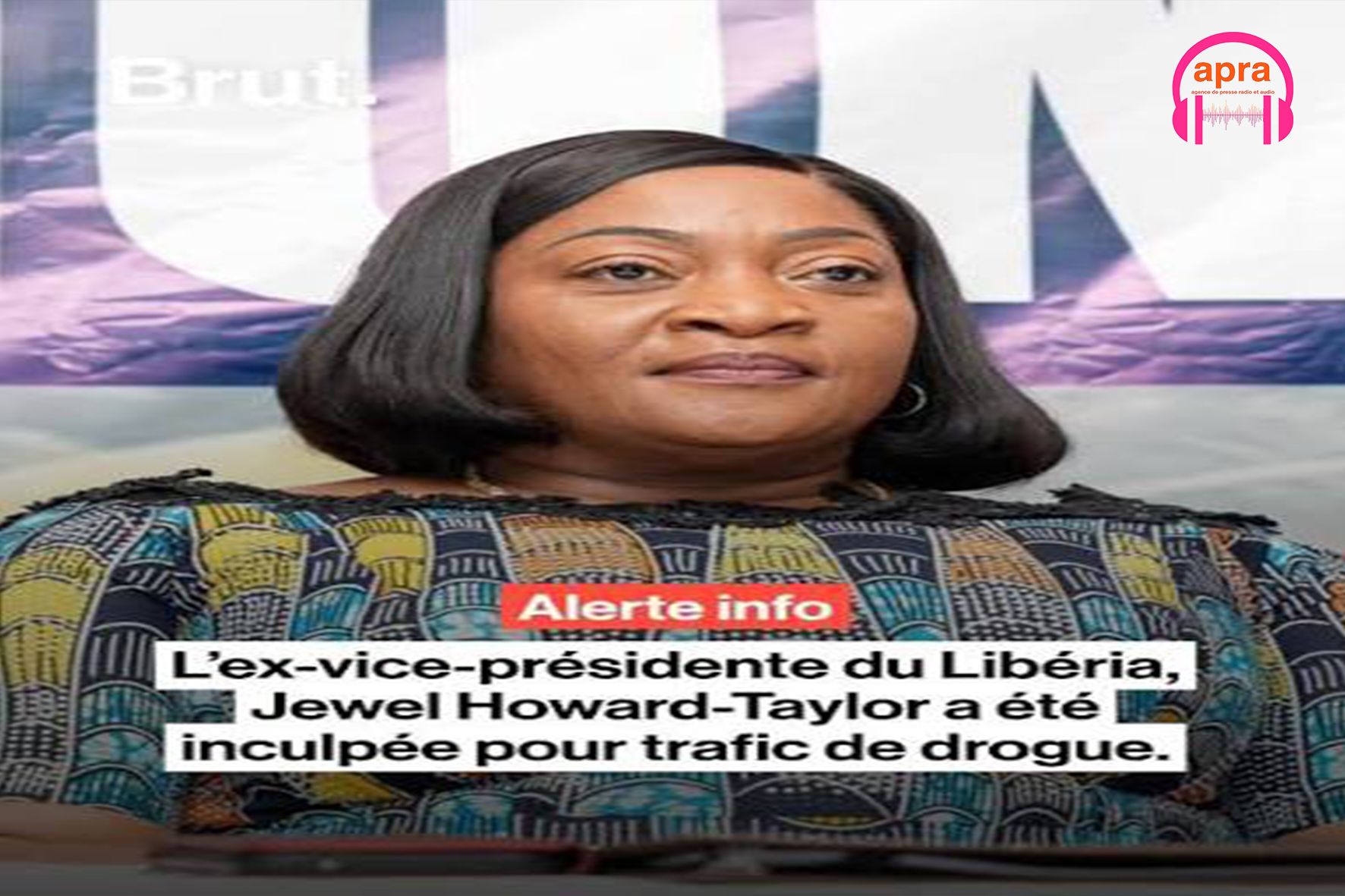 Afrique / Justice, Liberia : l’ex-vice-présidente Taylor inculpée pour trafic de drogue.