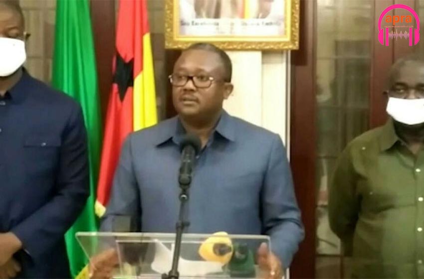 Guinée Bissau : Putsch manqué contre le président Umaro Embalo.