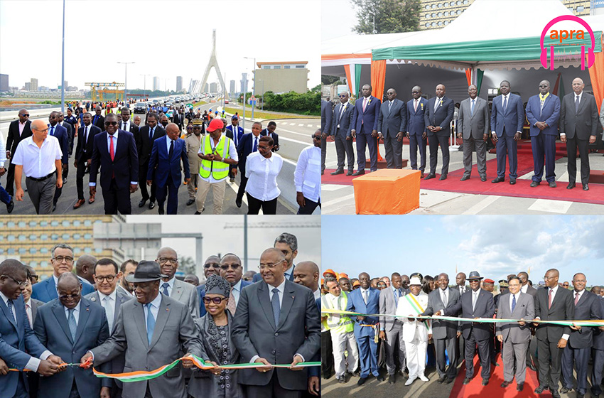 Infrastructures : cérémonie d’inauguration du 5ème pont