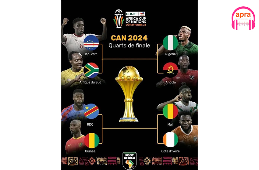 CAN 2023 : l’affiche des quarts de finale connue