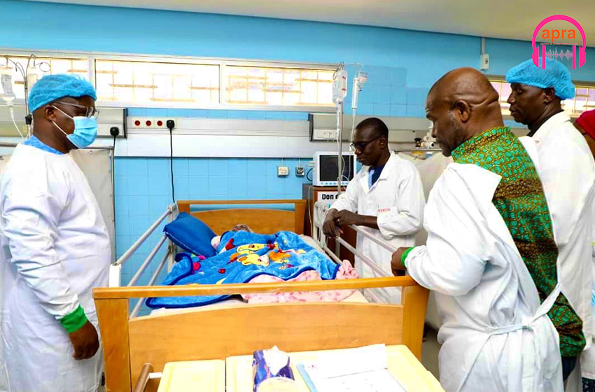 Centre des Grands Brûlés de Cocody: Des sinistrés reçoivent le soutien du gouvernement