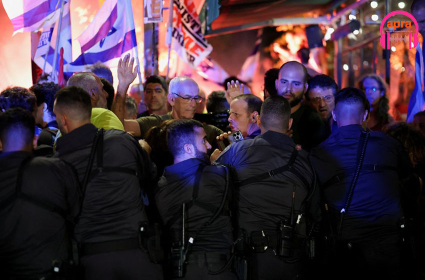 Israël : Manifestation contre Netanyahu à Jérusalem