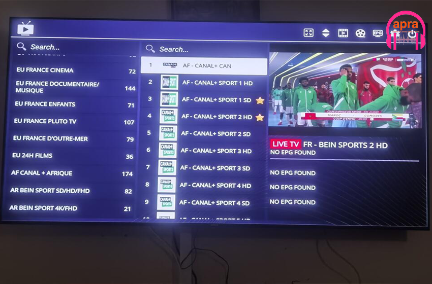 MÉDIAS / Au Sénégal, l’IPTV, solution low cost mais illégale pour suivre la CAN 2025.