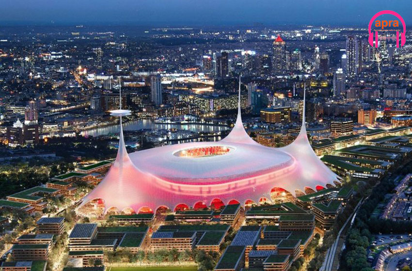 Manchester United dévoile son futur stade de 100 000 places