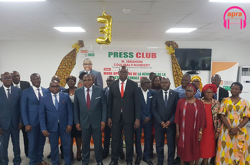 Institution : Ibrahime Kuibiert sensibilise sur la révision de la liste électorale