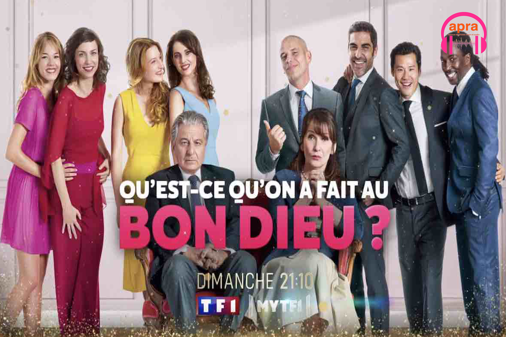 MÉDIAS / Audiences TV : TF1 écrase la concurrence, "Qu’est-ce qu’on a fait au Bon Dieu ?" triomphe, "Artemis II" fait pschitt sur France 2.