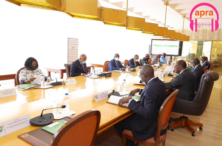 #info_rapide : Réunion du conseil national de sécurité (CNS)