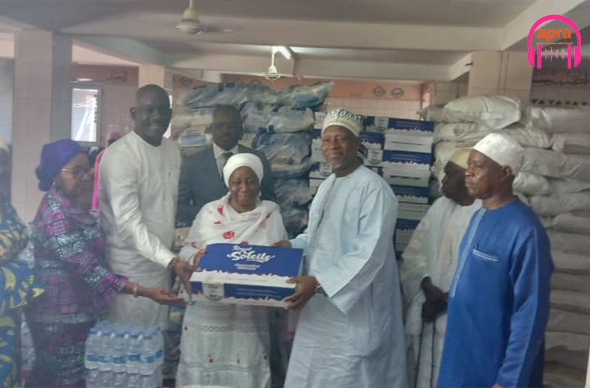 Ramadan : les Imams de Treichville reçoivent plusieurs dons