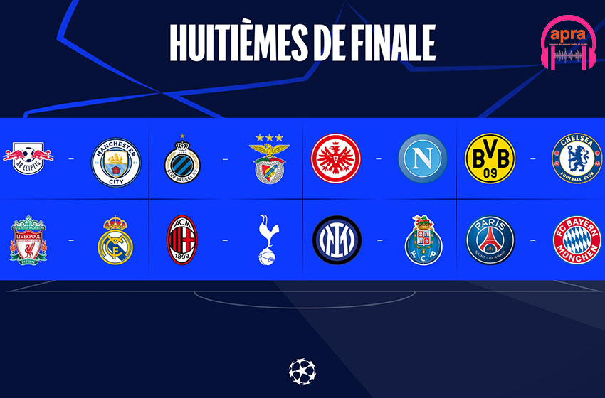 Sport/ Champion’s League : Les 8es de finale promettent des duels explosifs !