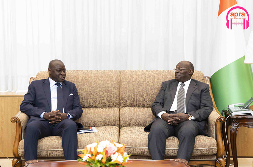 Diplomatie : rencontre entre Tiémoko Meyliet Koné et Ousmane Diagana