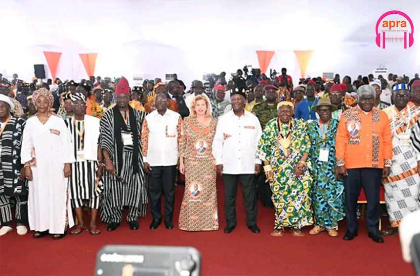 Côte d’Ivoire/ Présidentielle 2025 : Alassane Ouattara sollicite les gardiens des us et coutumes à Yamoussoukro.