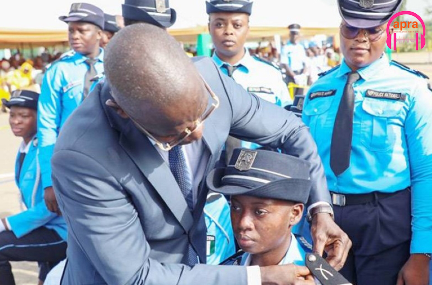 POLICE NATIONALE : 2672 élèves sous-officiers reçoivent leurs épaulettes