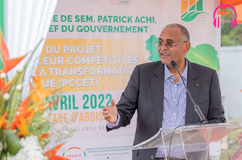 Lancement officiel du Projet des chaînes des valeurs compétitives pour l'emploi et la transformation économique.