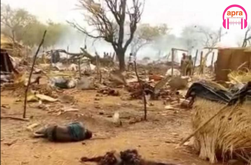 Au moins 59 personnes tuées dans une explosion au Burkina Faso.