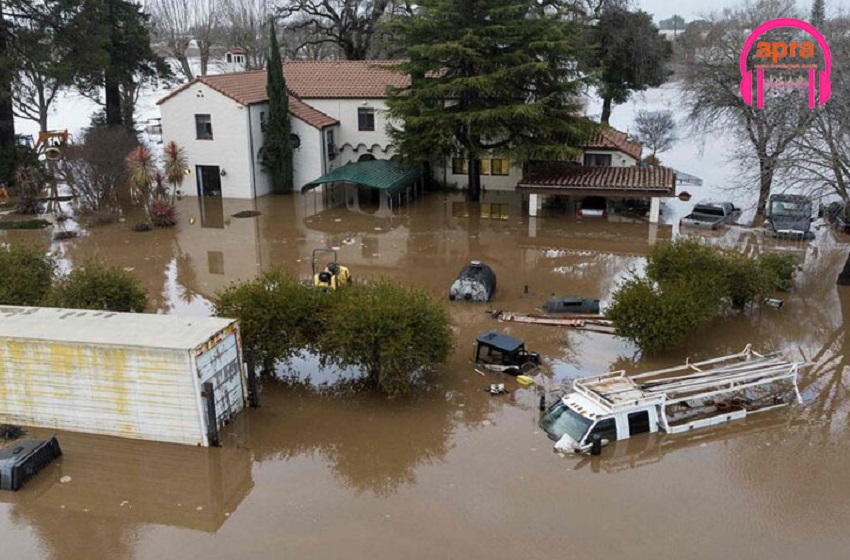 Environnement / États-Unis : la Californie, noyée dans les eaux et la boue