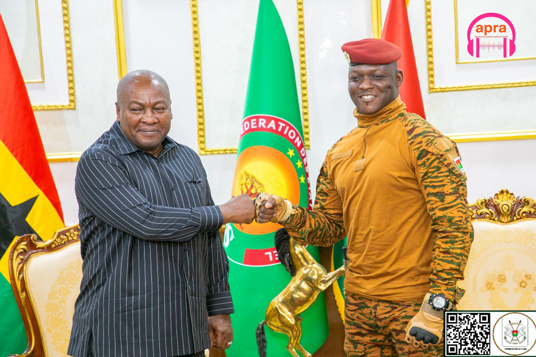 Diplomatie. Accra et Ouagadougou scellent une alliance stratégique contre la menace djihadiste.