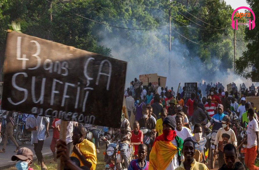 Cameroun / l’onde de choc post-électorale embrase le pays après la proclamation de la victoire de Paul Biya pour un 8e mandat.