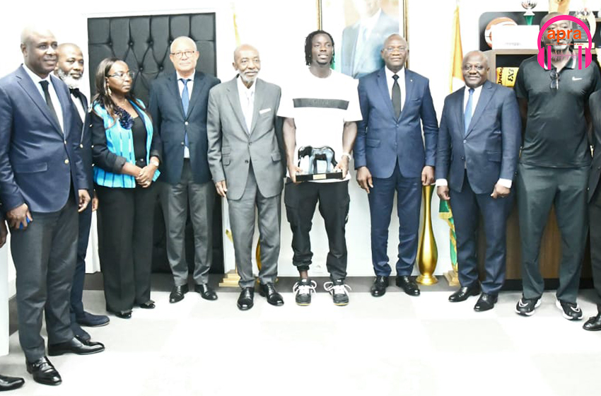 Sport/ Tennis Côte d’Ivoire Open : Eliakim Coulibaly honoré par le Ministre des Sports