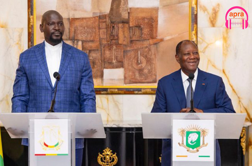 Diplomatie / Mamadi Doumbouya en visite officielle à Abidjan : réchauffement des relations entre la Côte d’Ivoire et la Guinée