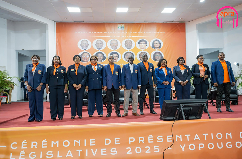 Côte d’Ivoire / Législatives 2025 : Le RHDP présente ses candidats de Yopougon.