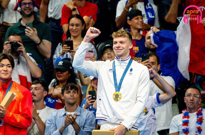 Sport/portrait : qui est Léon Marchand le nouveau roi de la natation ?