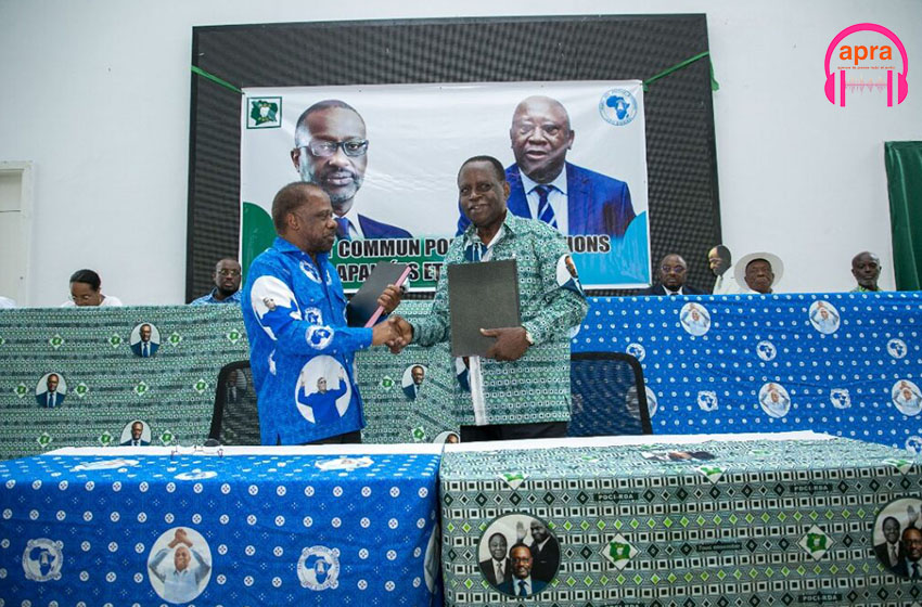 Actualité nationale : La coalition PDCI-PPA-CI appelle le gouvernement à la table du dialogue