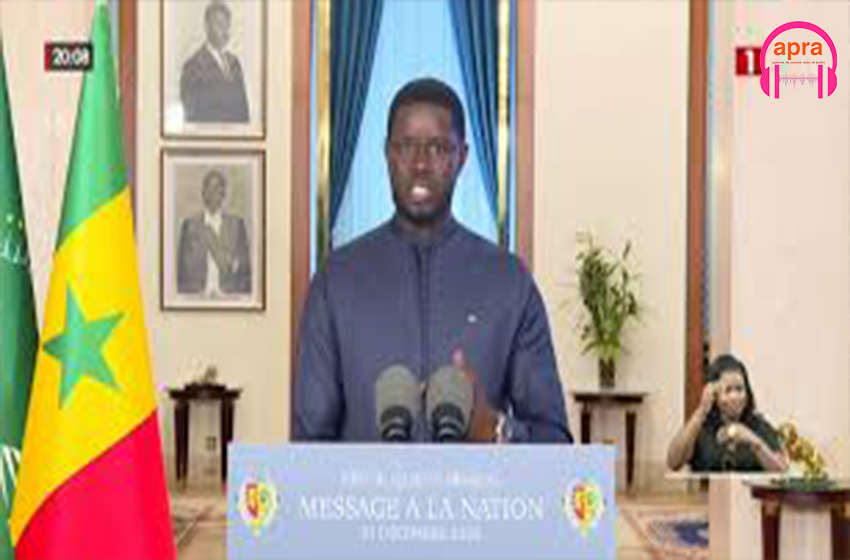 Sénégal : Cap sur 2026, Bassirou Diomaye Faye annonce un choc d’investissement.