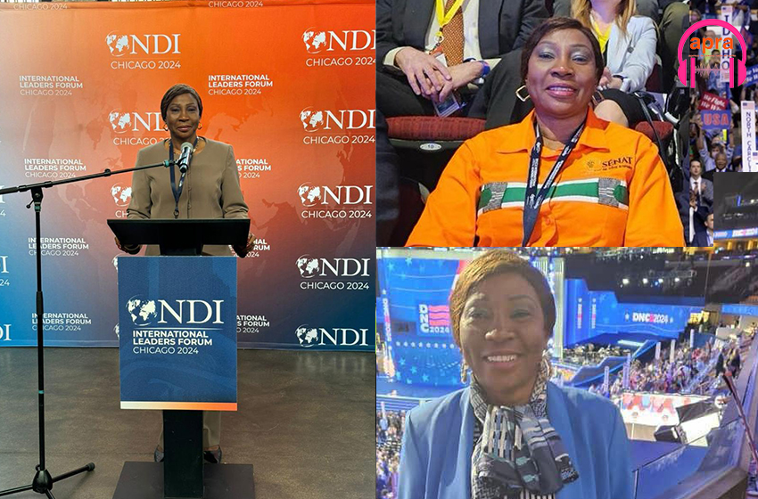 Diplomatie : Kandia CAMARA s’inspire du processus électoral et du système politique américain.