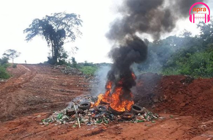 Plus de trois tonnes de produits impropres à la consommation incinérés.